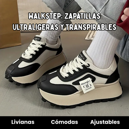 WalkStep: Zapatillas Ultraligeras y Transpirables