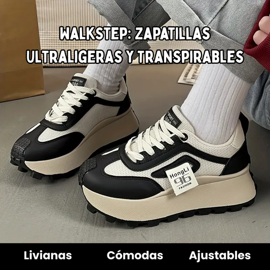 WalkStep: Zapatillas Ultraligeras y Transpirables