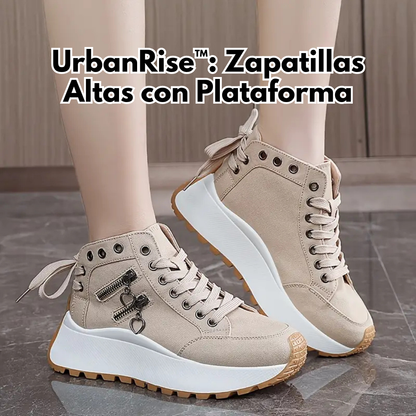 UrbanRise: Zapatillas Altas con Plataforma para Mujer