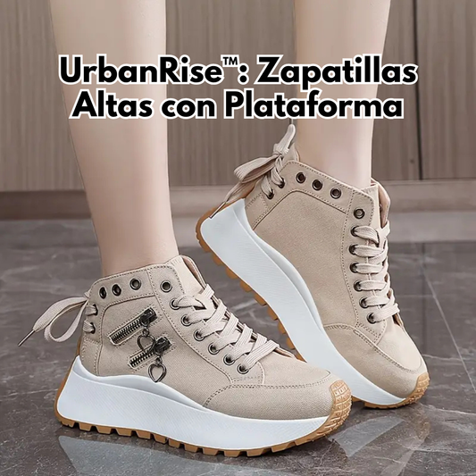 UrbanRise: Zapatillas Altas con Plataforma para Mujer