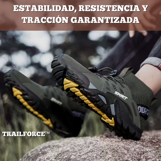 TrailForce™ – Zapatillas Outdoor Antideslizantes para Hombre