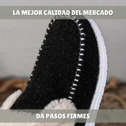CozyStep: Botines Aterciopelados de Invierno para Mujer