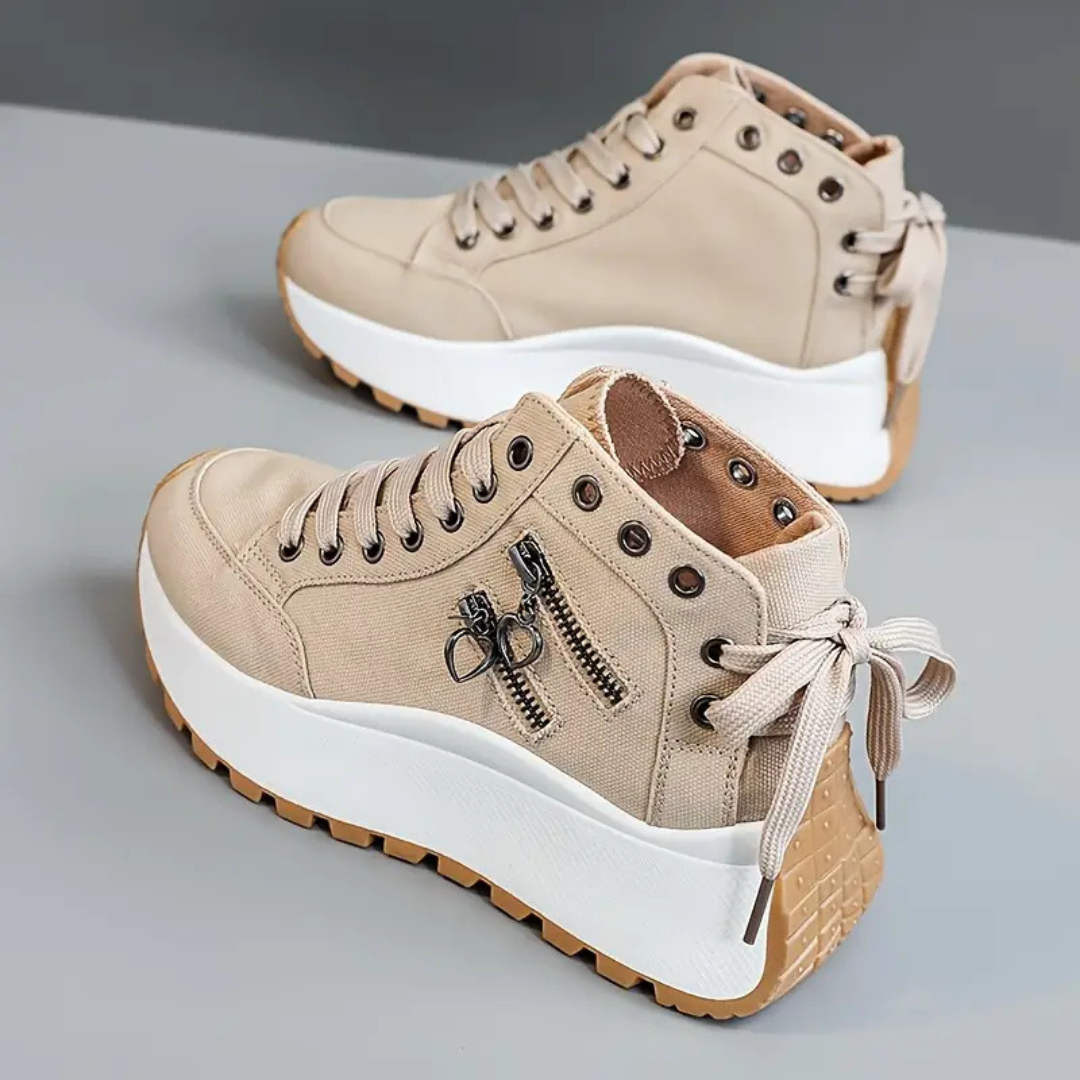 UrbanRise: Zapatillas Altas con Plataforma para Mujer